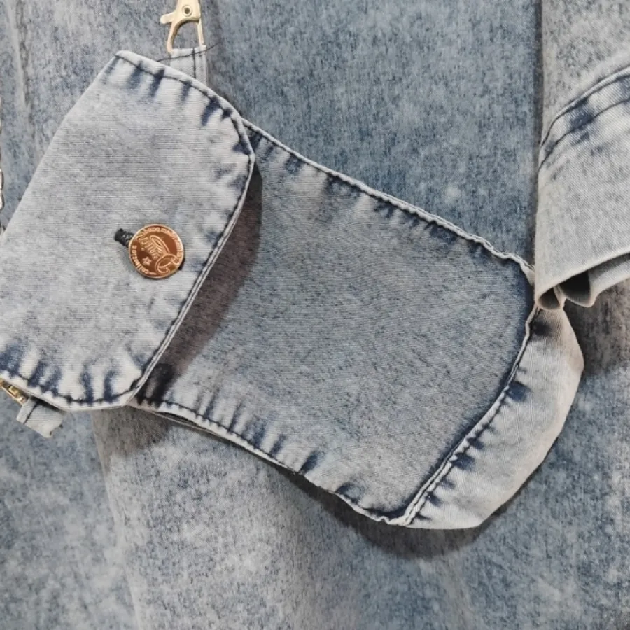 مانتو جین کاغذی