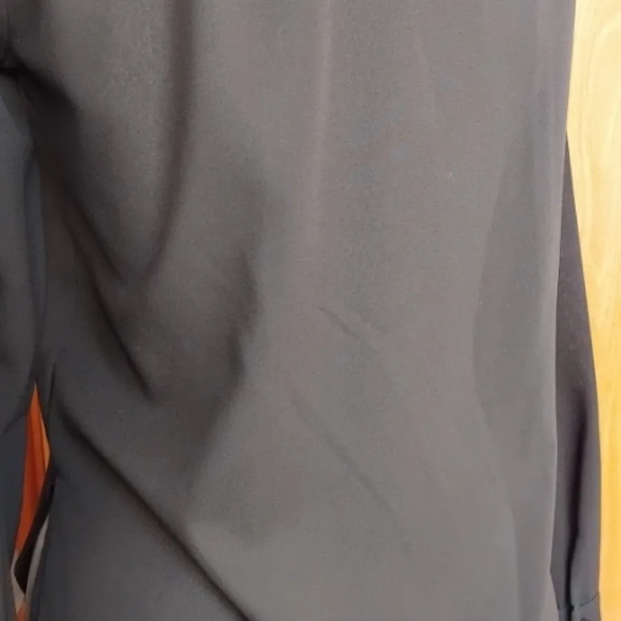 شومیز حریر مشکی کد 108