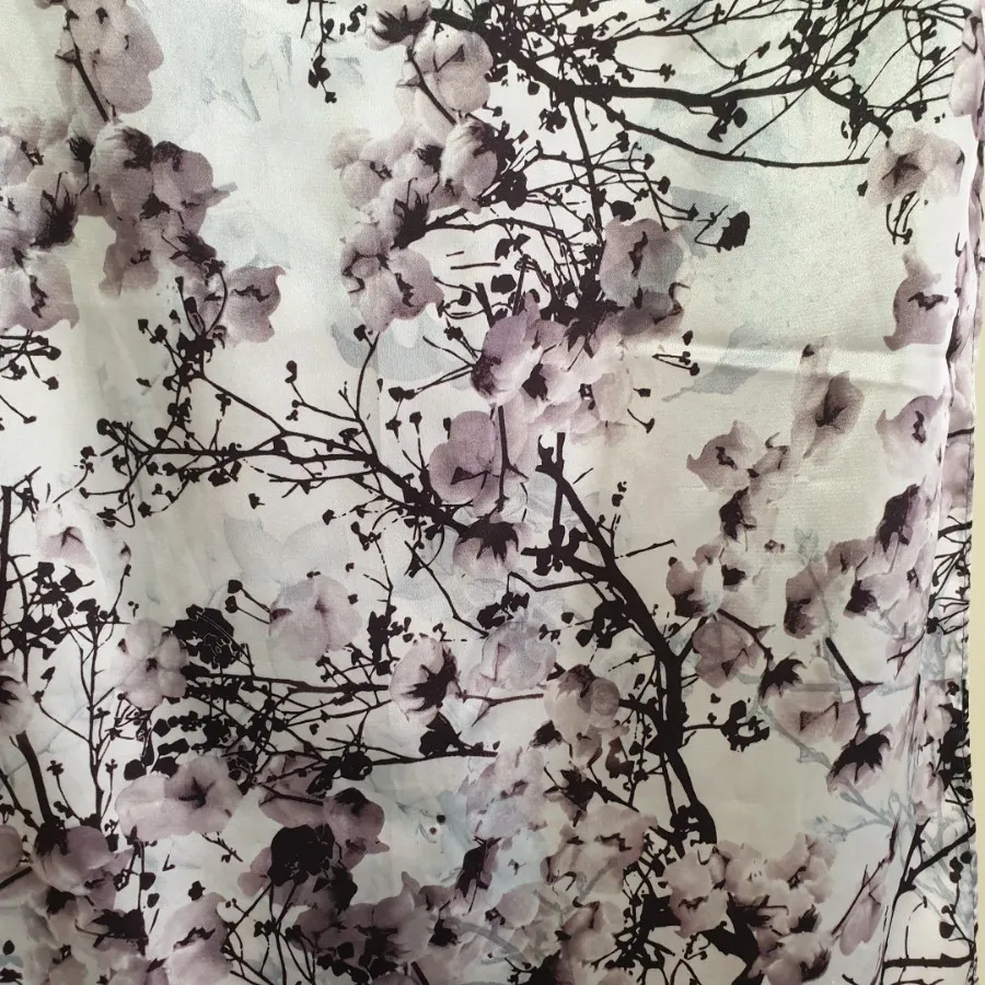 شال ساتن ابریشم وارداتی