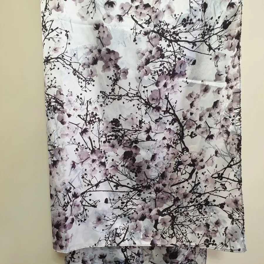 شال ساتن ابریشم وارداتی