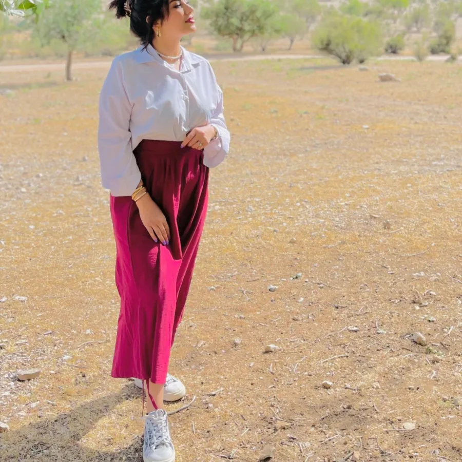 شومیز و شلوار دامنی