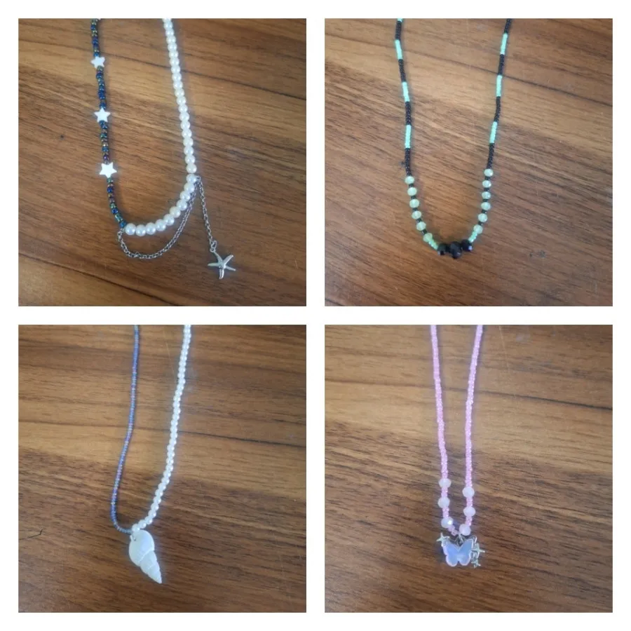 گردنبند های دستساز