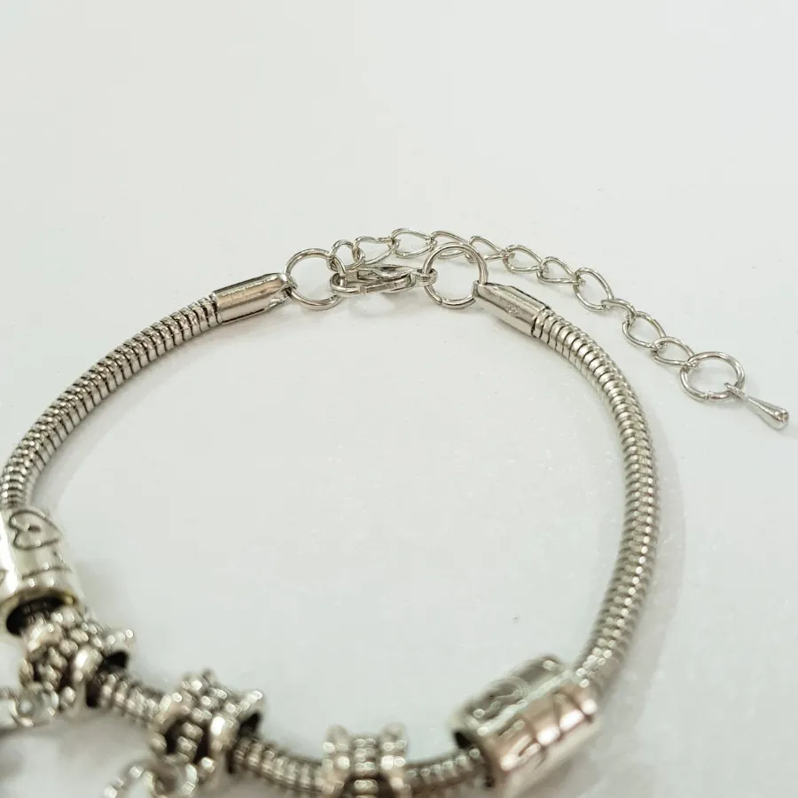 دستبند پاندورا آویز استیل