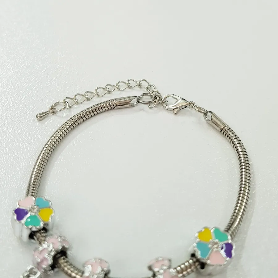 دستبند پاندورا آویز استیل