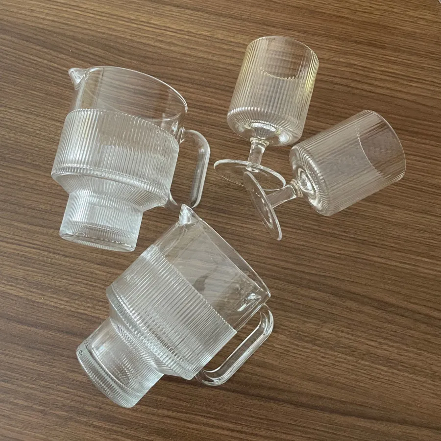 ست پارچ و لیوان پایه دار