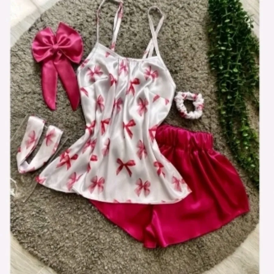 ست 4 تیکه ساتن ال ایکس