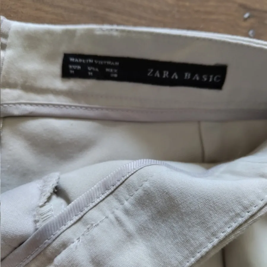 دامن کتان زارا