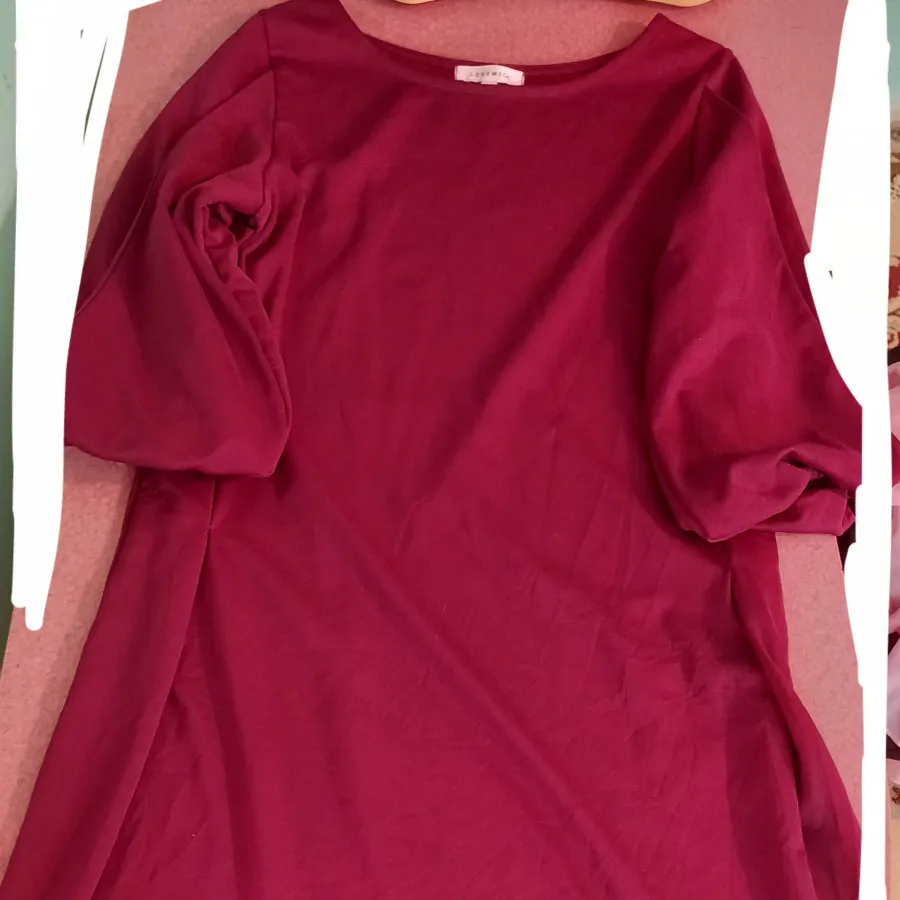 پیراهن زرشکی برند lovemic