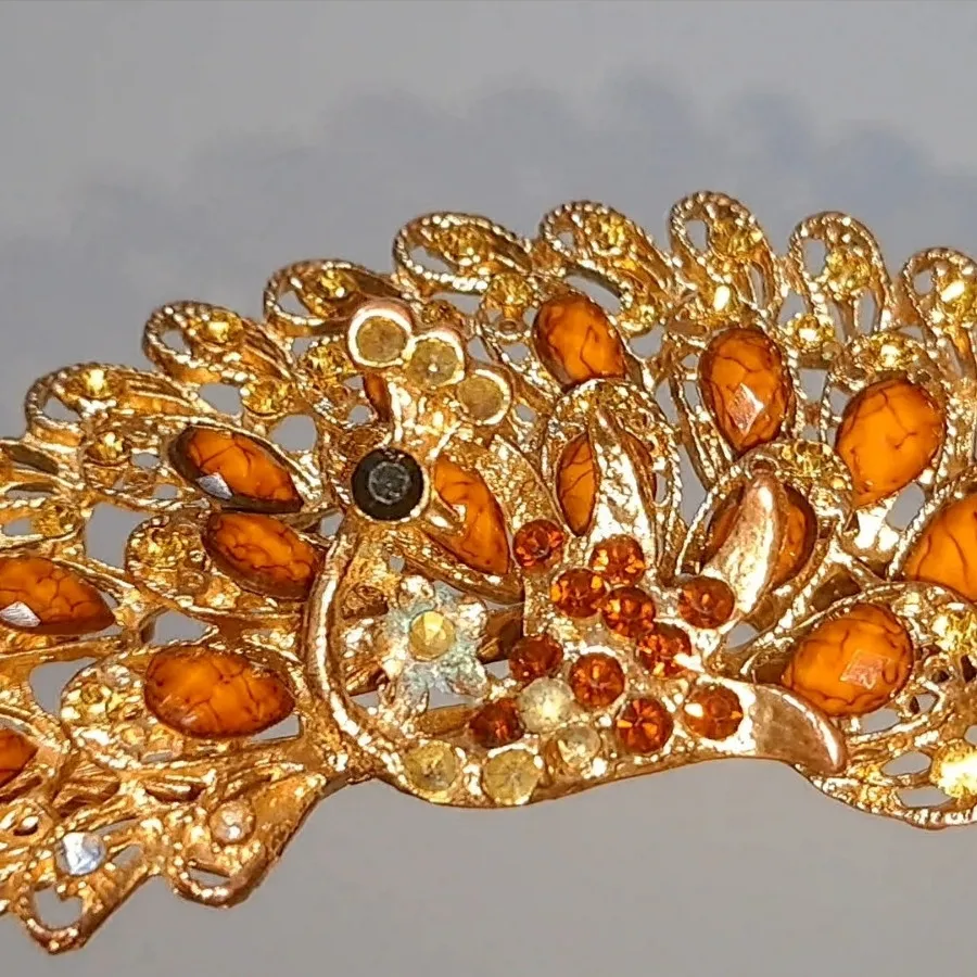 گلسر نگین دار طلایی