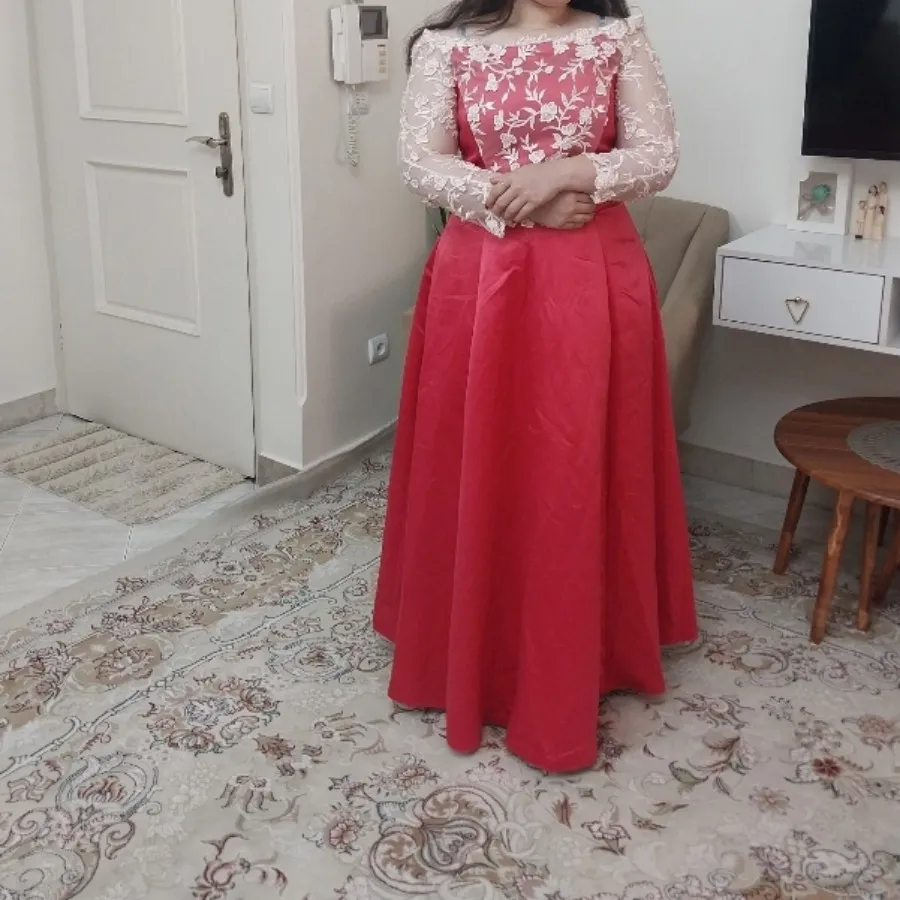 لباس مجلسی ساتن آمریکایی