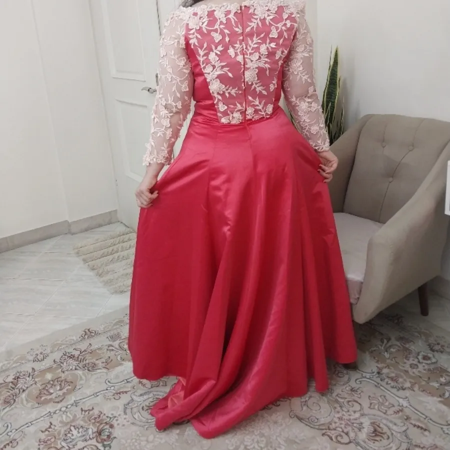 لباس مجلسی ساتن آمریکایی