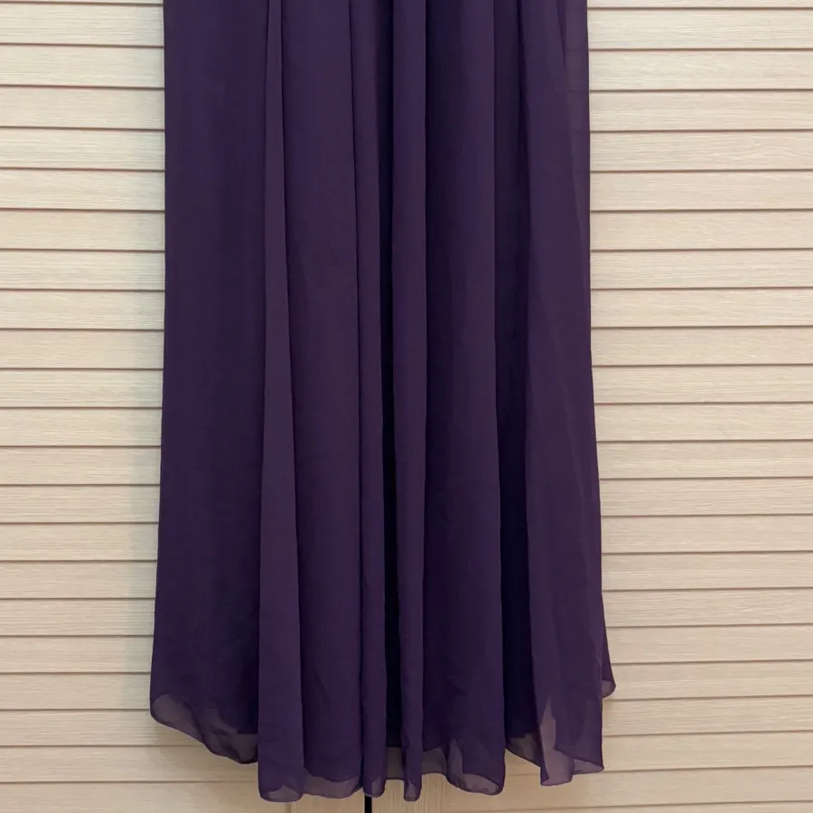 پیراهن بادمجانی