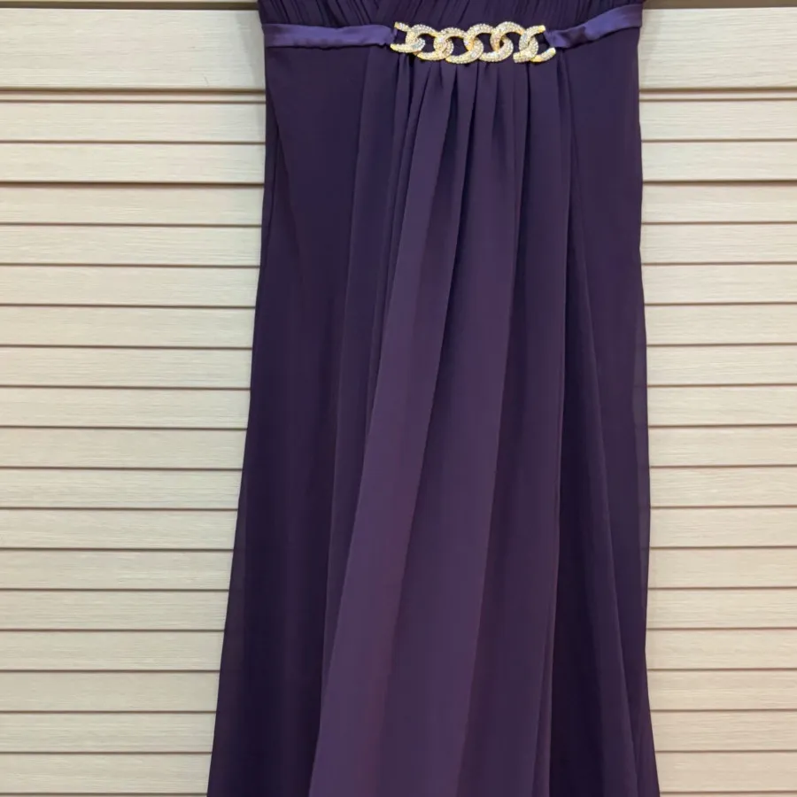 پیراهن بادمجانی