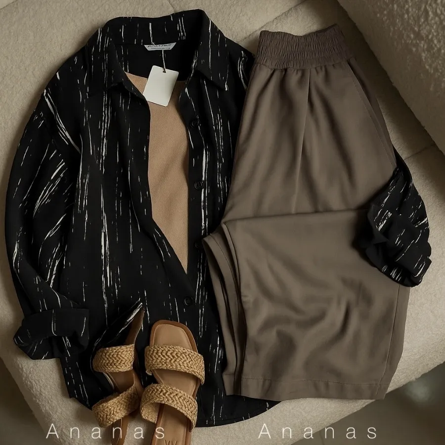 شومیز مانتویی برکه