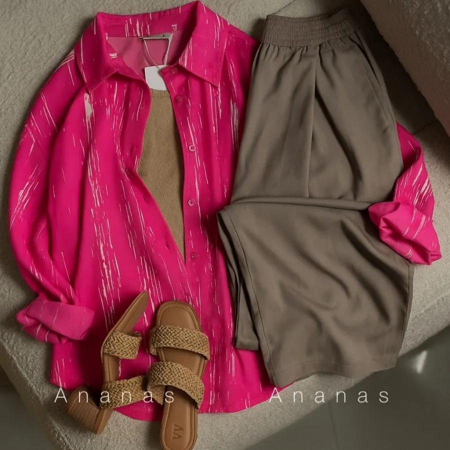 شومیز مانتویی برکه