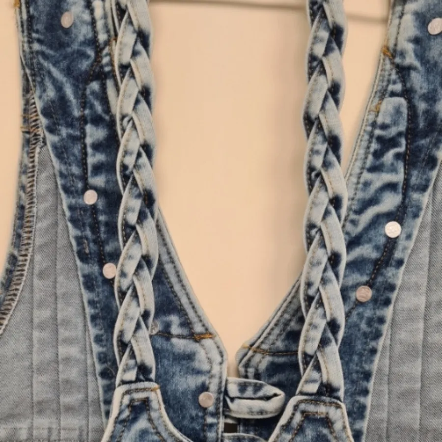 جلیقه جین زنانه