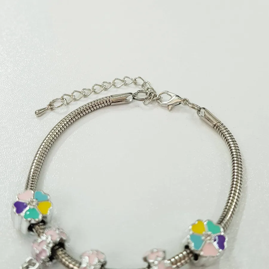 دستبند پاندورا آویز استیل