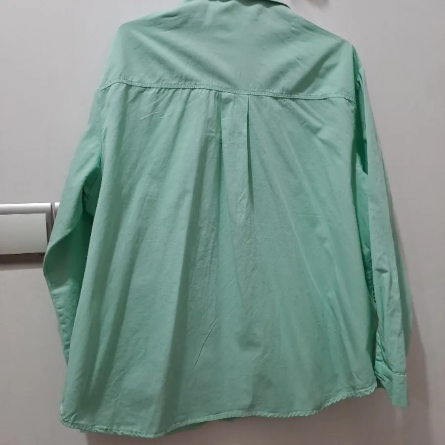 شومیز سبز پاستیلی