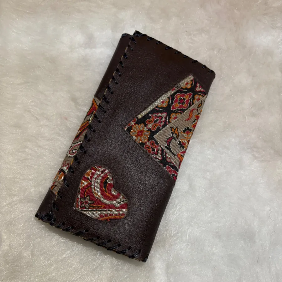 کیف پولی زنانه کار دست