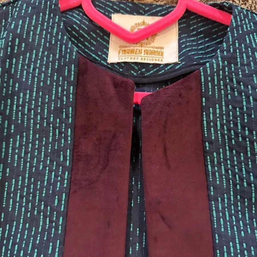 مانتوی کوتاه مزونی