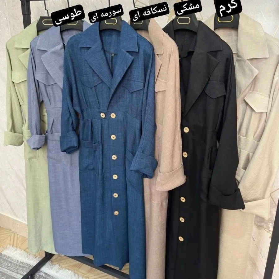 مانتو پیراهنی بلند