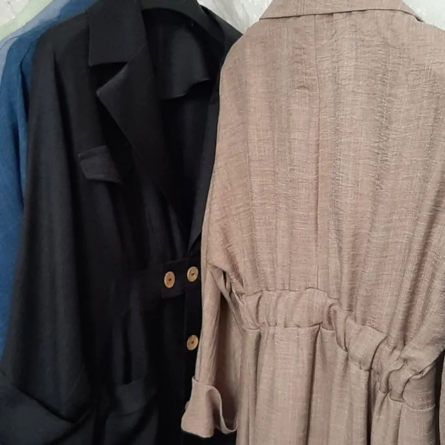 مانتو پیراهنی بلند