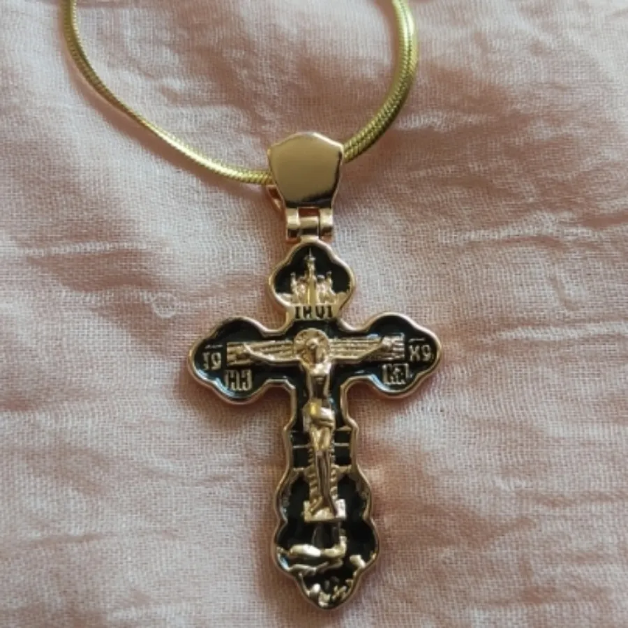 گردنبند صلیب دورو ژوپینگ