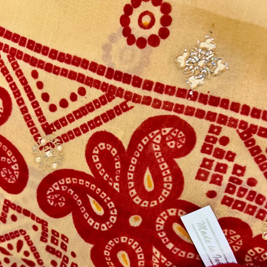 شال حریر هندی آکبند