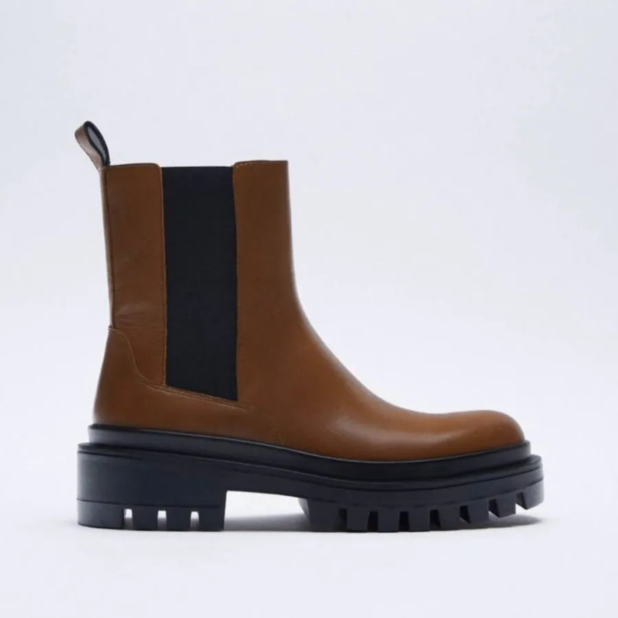 بوت چرم زارا