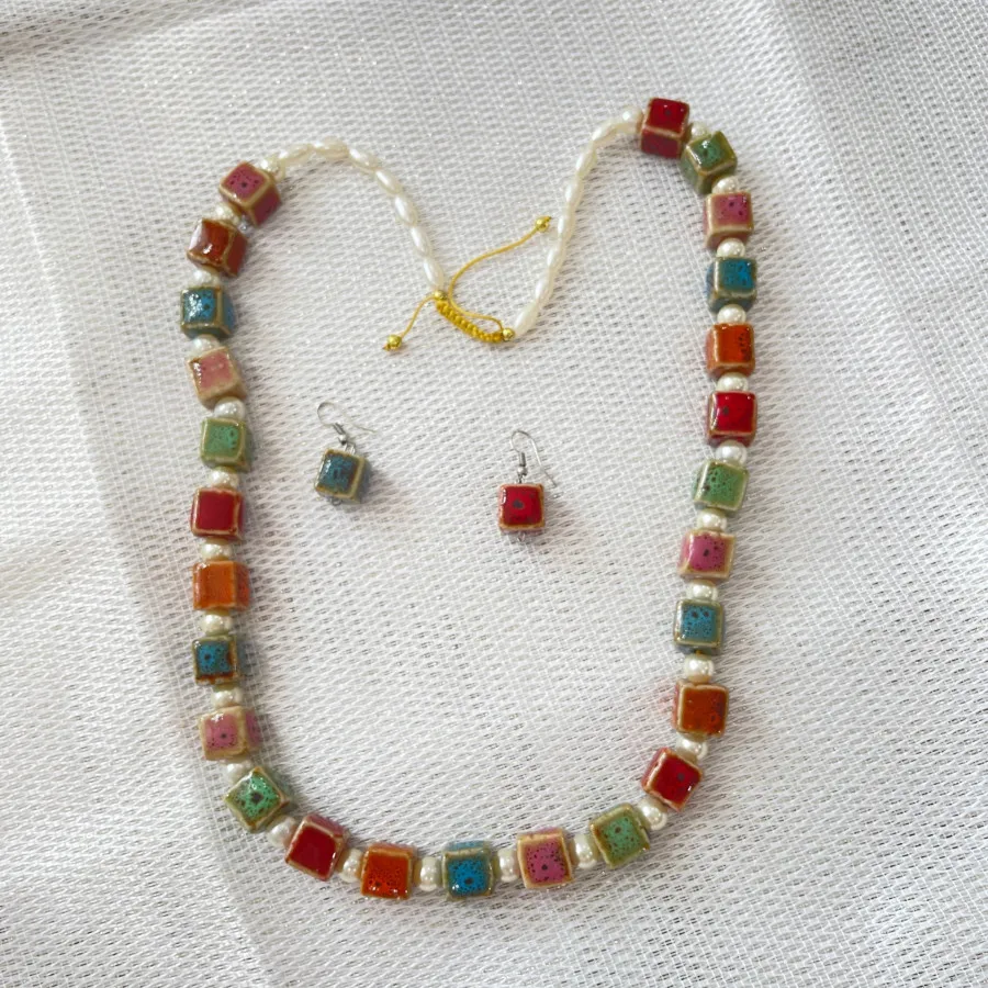 ست گردنبند سرامیکی ترک