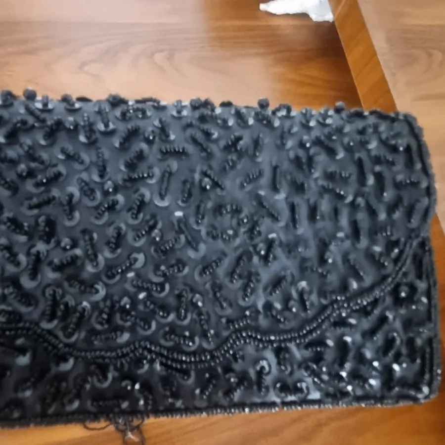 کیف مشکی ملیله دوزی