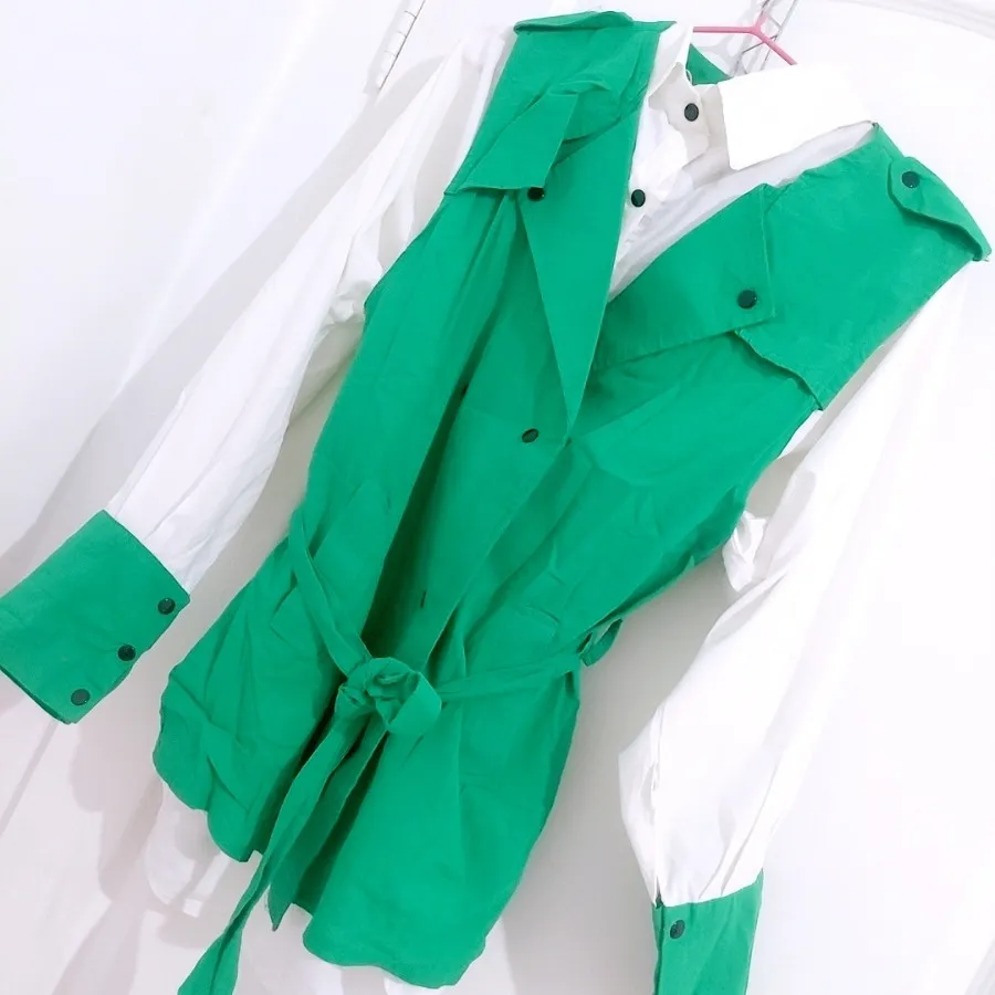 شومیز به همراه وست