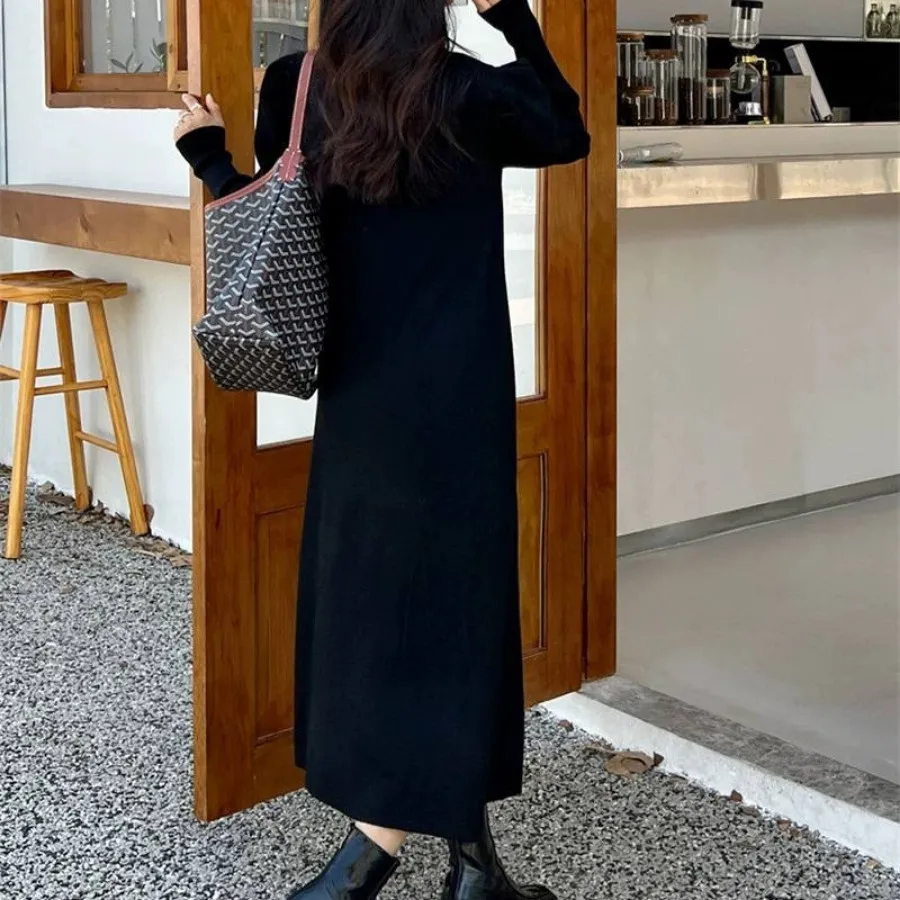 پیراهن بافت بلندیقه اسکی