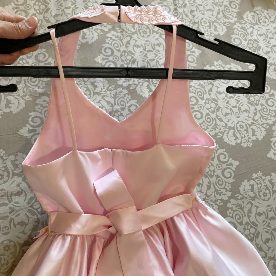 پیرهن مجلسی دخترانه ساتن