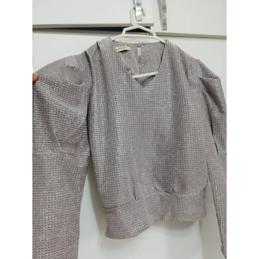 شومیز کراپ شاین دار