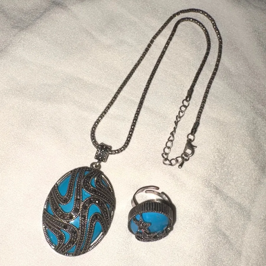 ست گردنبند و انگشتر