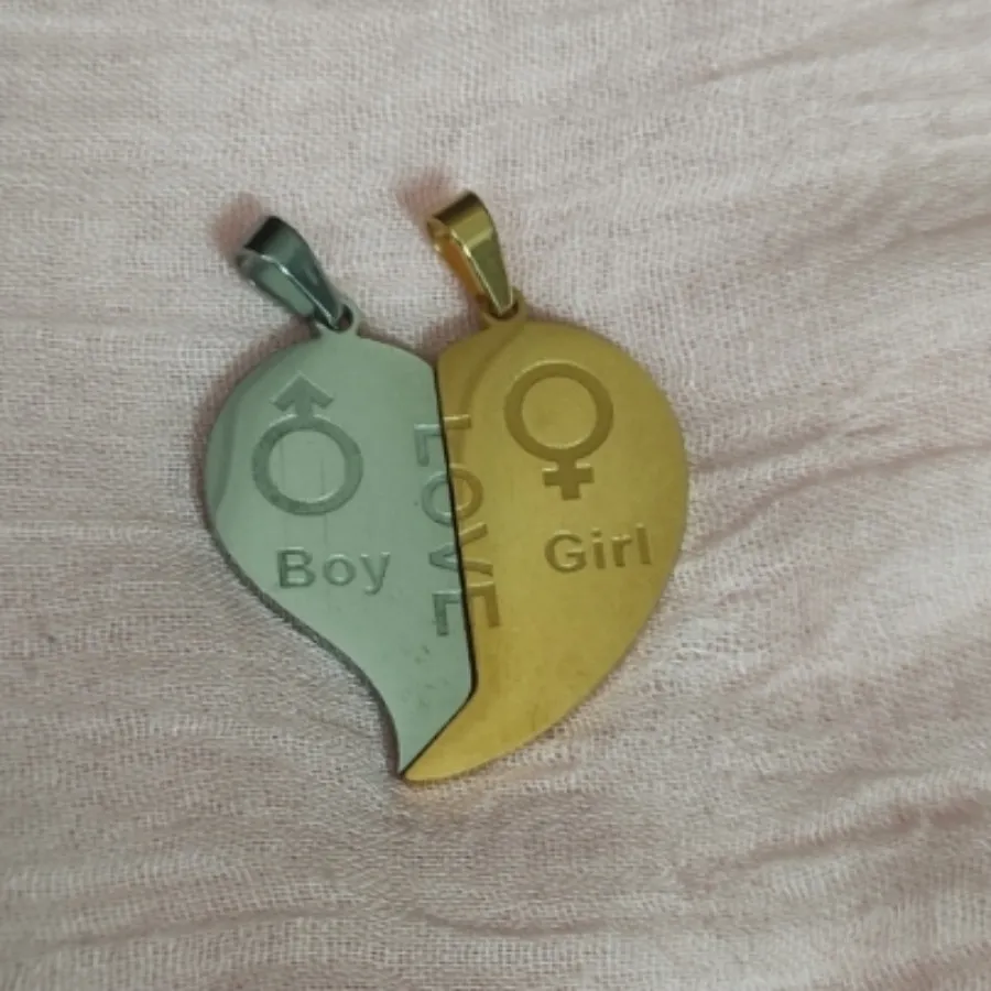 گردنبند عشق کپی طلا