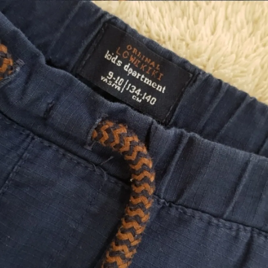 شلوارک پسرانه کتان نو