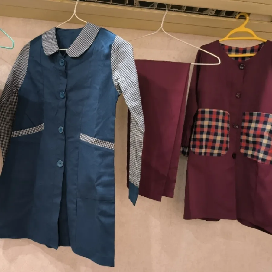 مانتو و شلوار مدرسه