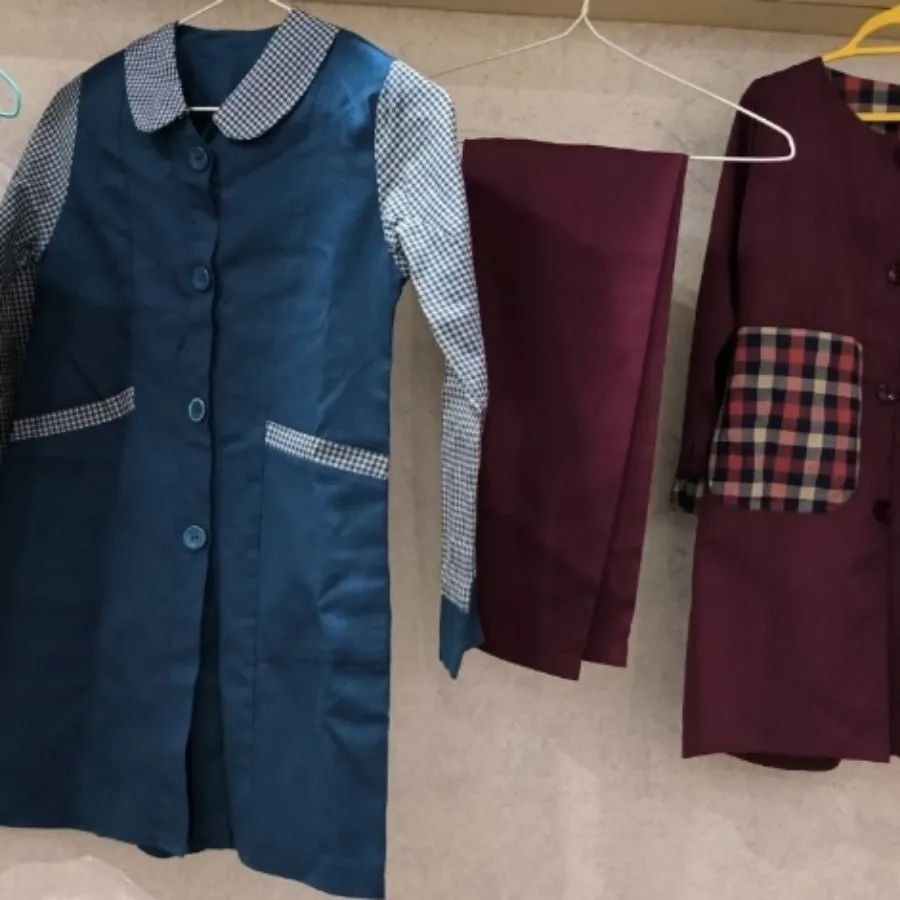 مانتو و شلوار مدرسه