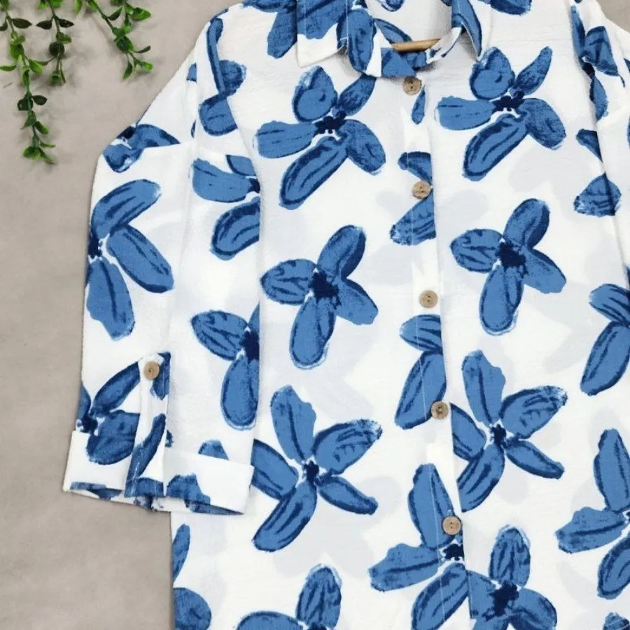 شومیز گل گلی