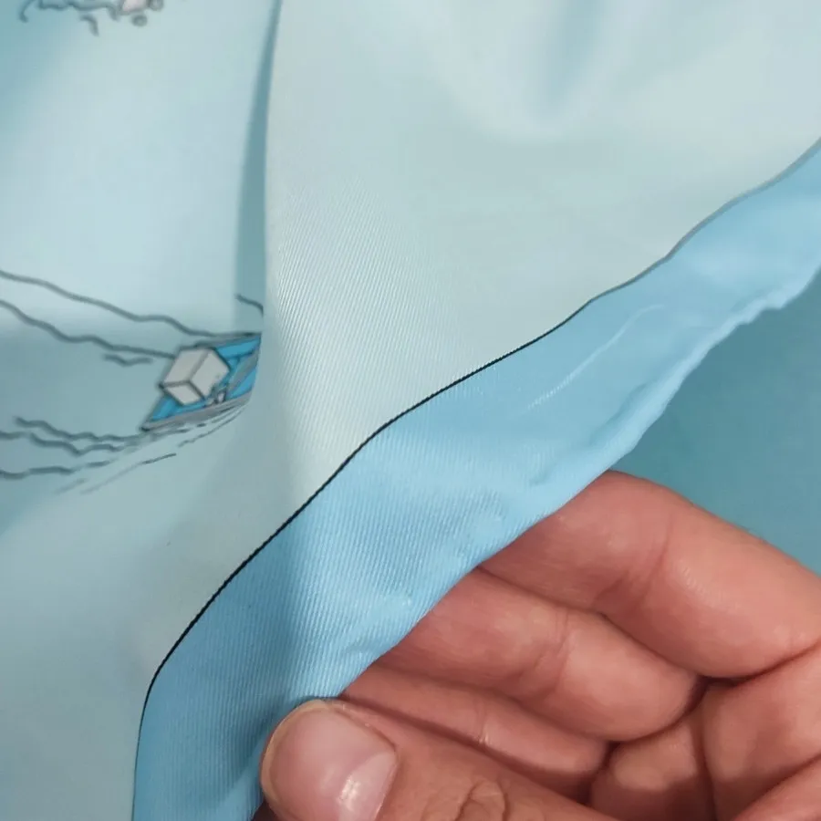 روسری ابریشم توییل کج راه