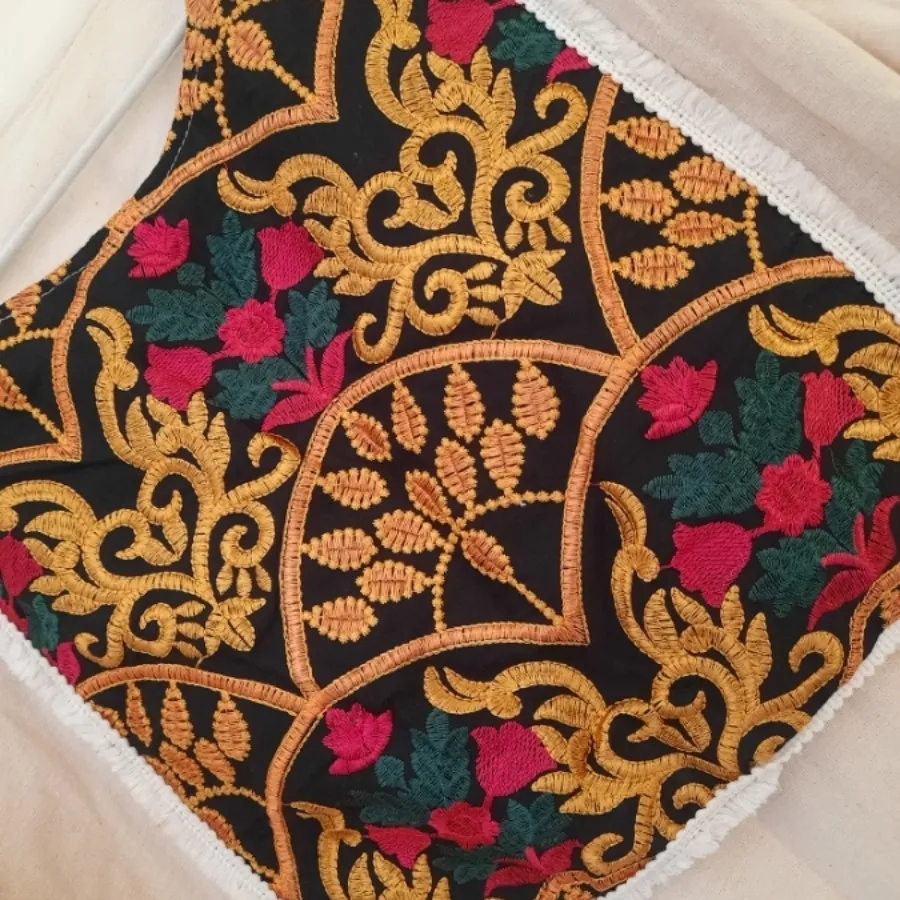 کفتان لینن اصل گلدوزی