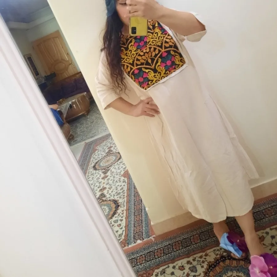 کفتان لینن اصل گلدوزی