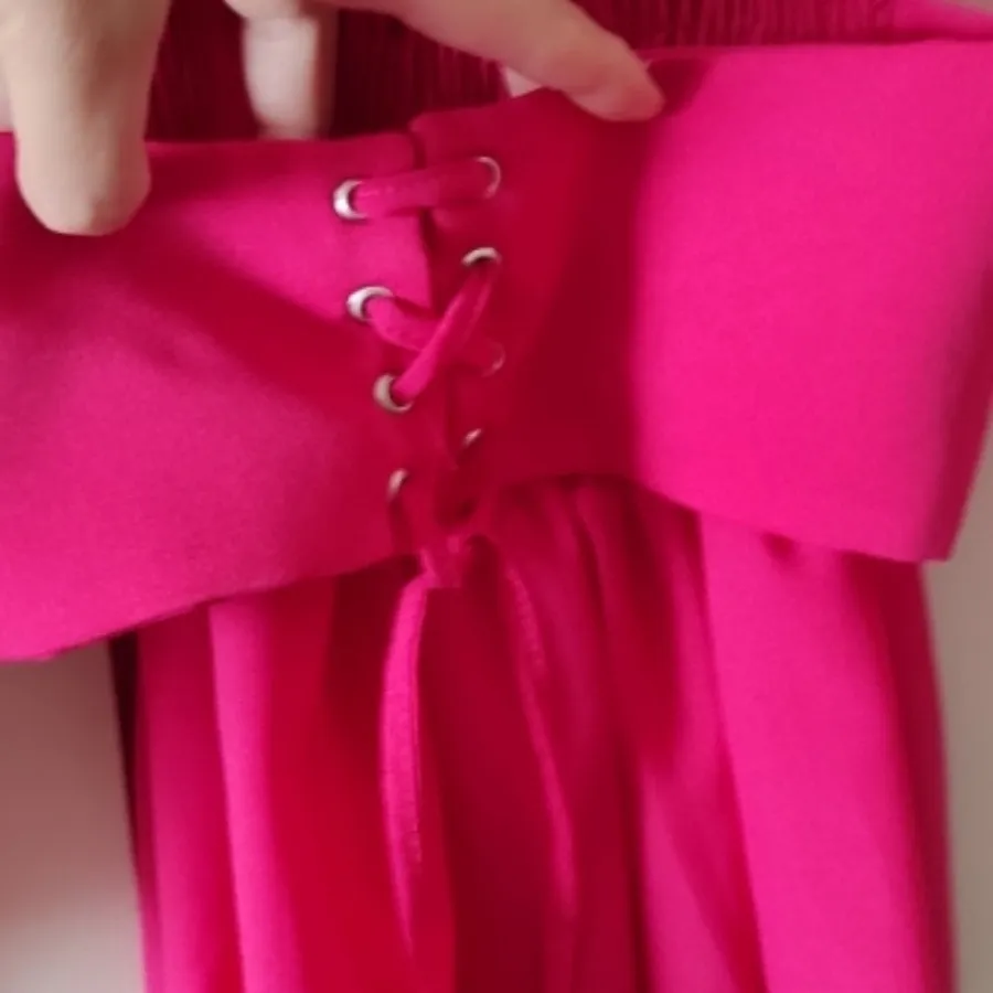 شومیز یقه قایقی کمر گندار