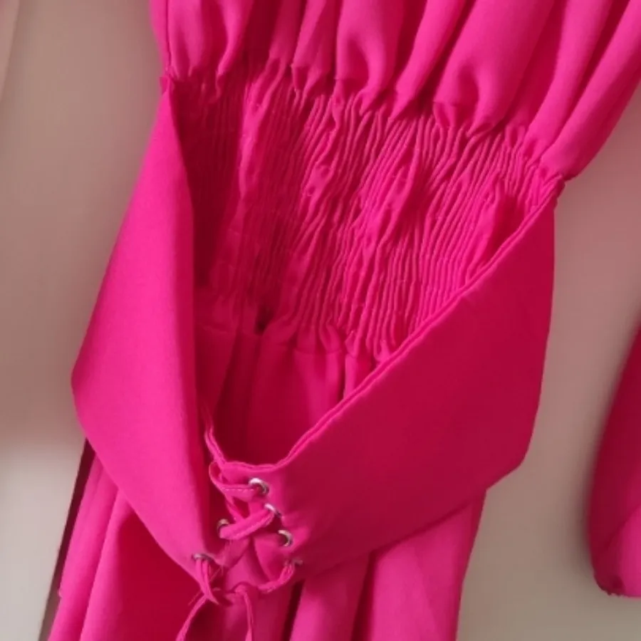 شومیز یقه قایقی کمر گندار