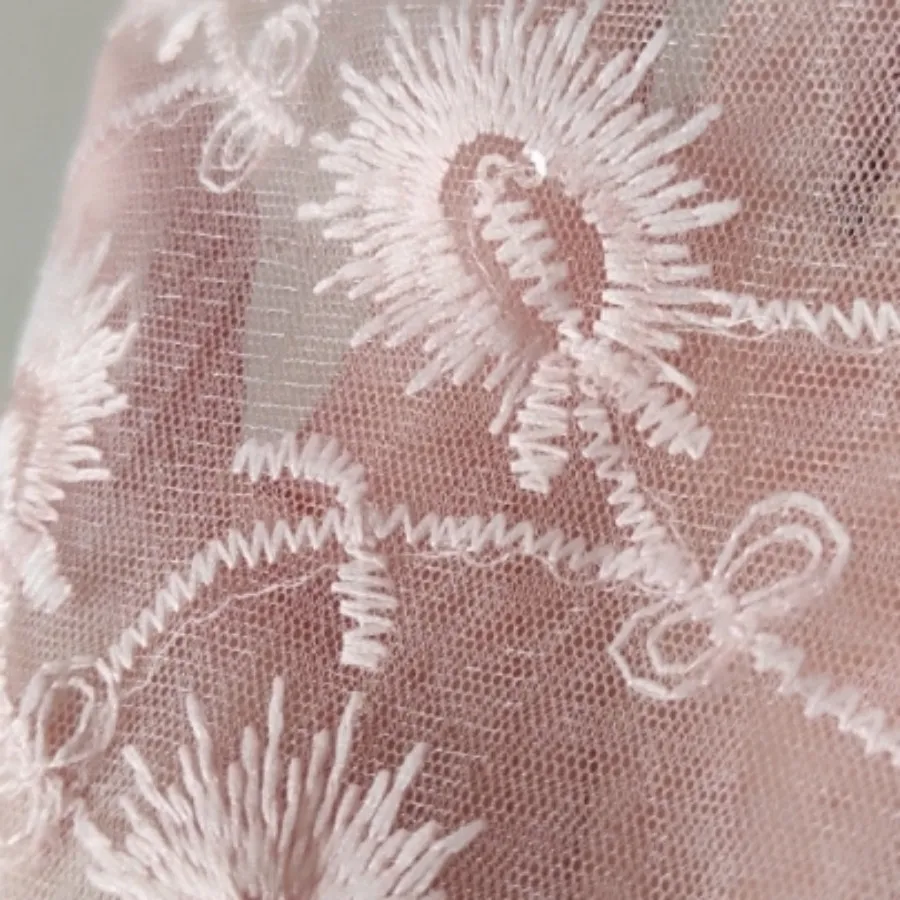 شومیز آستین تور پولک دوزی