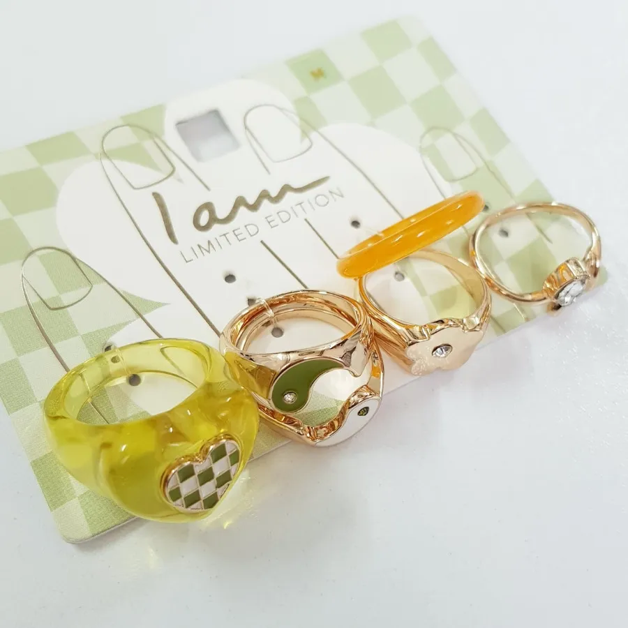 پک پنج عددی انگشتر طلایی