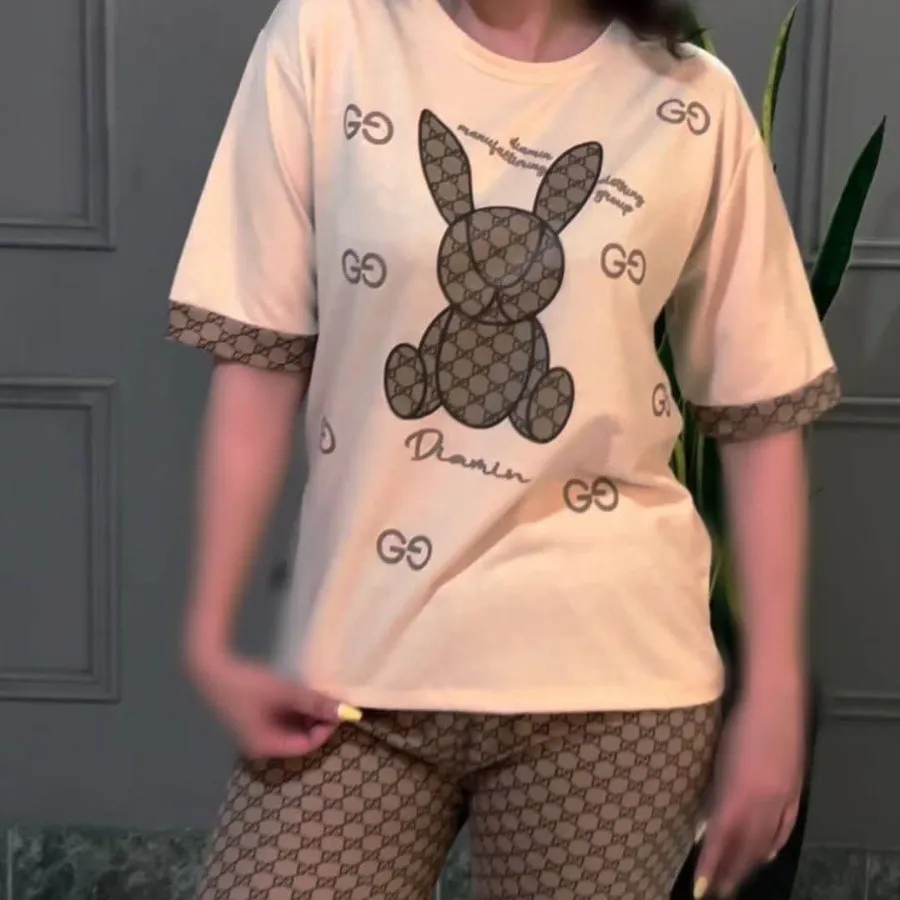 ست تیشرت شلوار زنانه