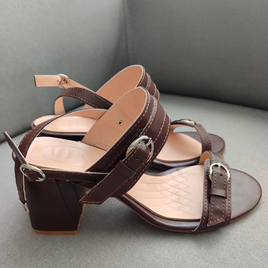 کفش پاشنه دار دو سگک ترند